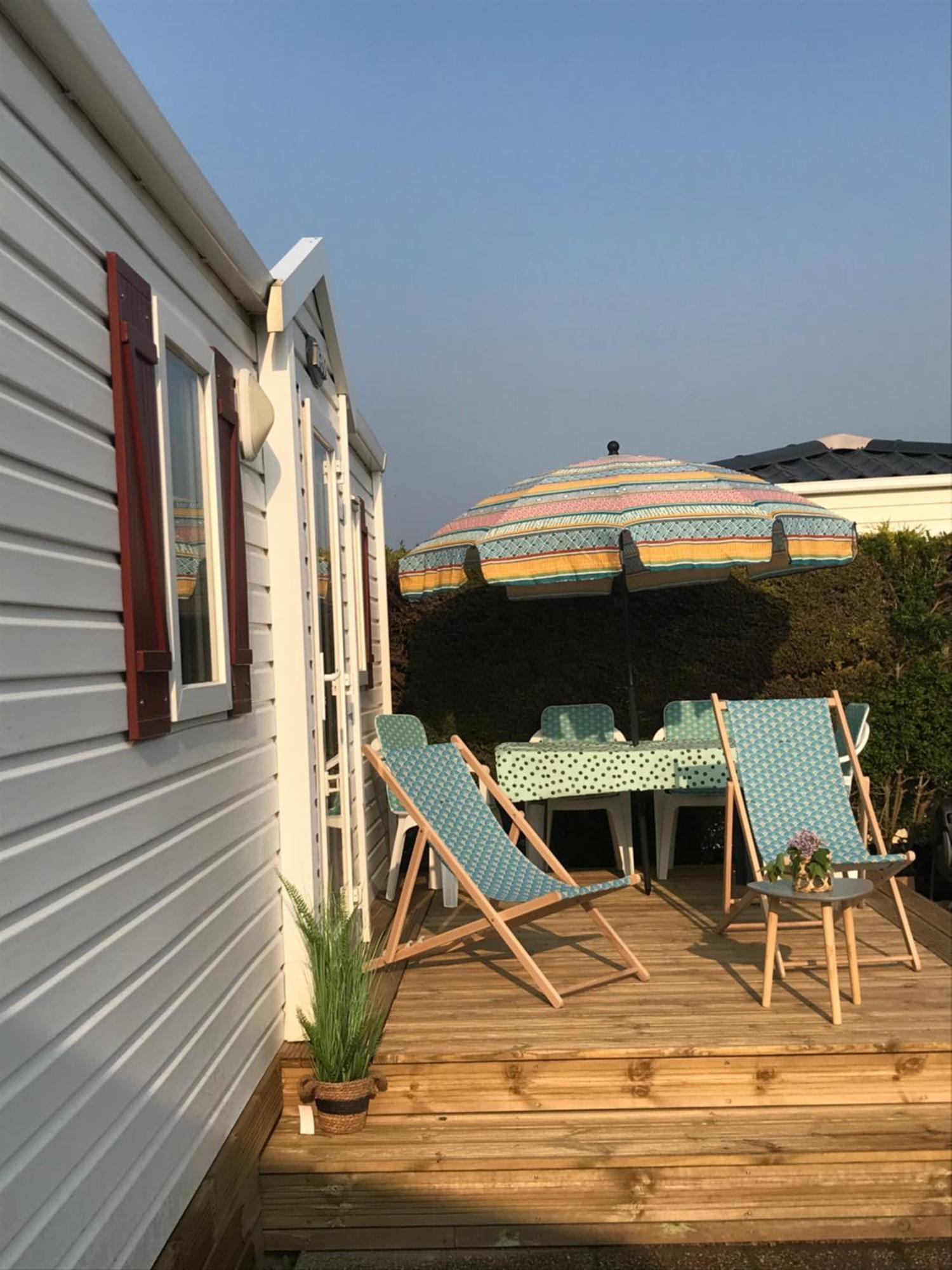 Montmartin-sur-Mer Mobil Home מראה חיצוני תמונה