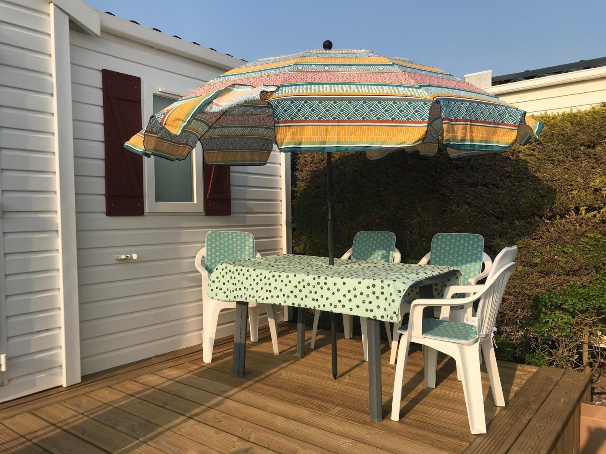 Montmartin-sur-Mer Mobil Home מראה חיצוני תמונה